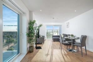 Departamento Deluxe | Área de sala de estar