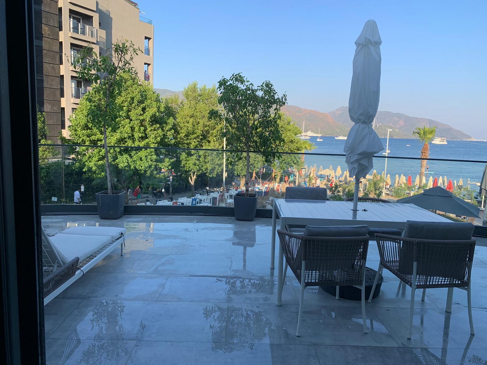 Apartamento Premium | Terraza o patio
