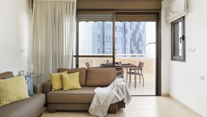 Comfort Apartment | Living area - Comfy & Terrace neear Beach by FeelHome  (Tel Aviv)