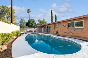 House, 4 Bedrooms | Pool | Outdoor pool - Family-friendly Desert Oasis 5 Bedroom Home by RedAwning (Tucson)