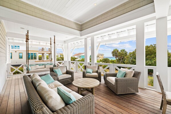 House, Multiple Bedrooms | Living area - Summer Villa 274 Pompano Street 7 Bedroom Home by RedAwning (Panama City Beach)