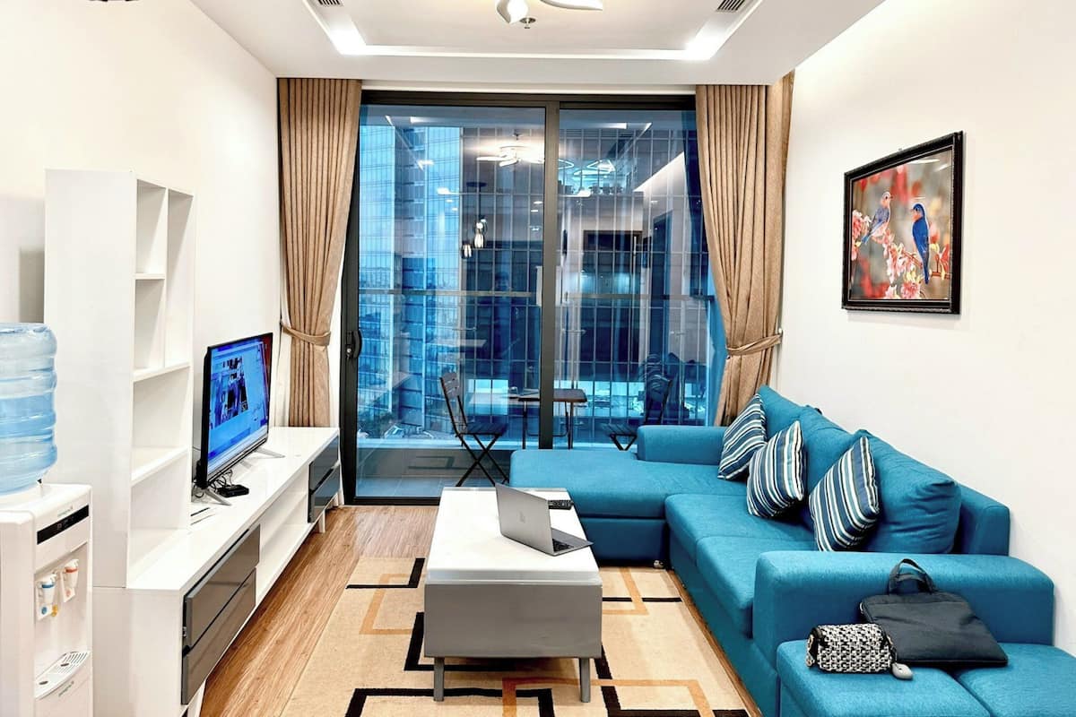 Apartment with 2 beds room | Hochwertige Bettwaren, Pillowtop-Betten, individuell dekoriert