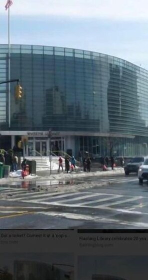 Exterior - By Main st FlushingLibrary, near Citified & US Open events (Queens)