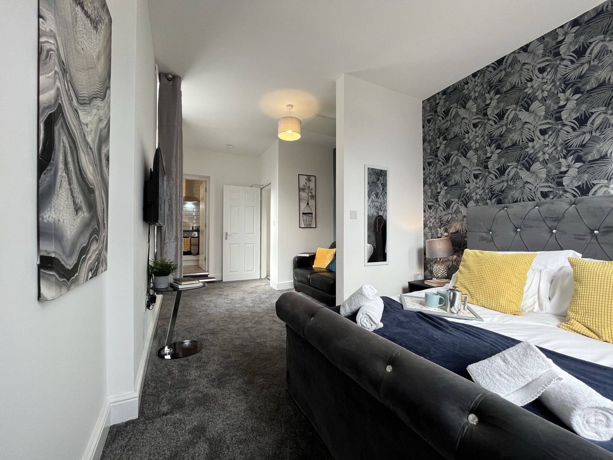 開放式客房, 私人浴室, 城市景 (Studio 5) | 1 間睡房