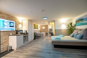 1 Schlafzimmer, kostenloses WLAN, Bettwäsche
