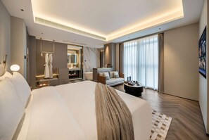 Kamar, 1 Tempat Tidur King, Boleh Merokok, bathtub (Panoramic)