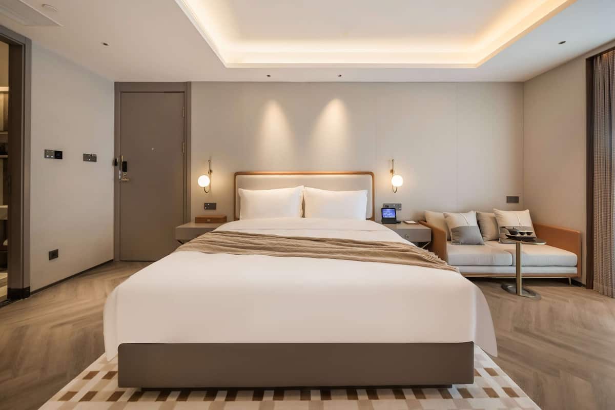 Phòng Deluxe, 1 giường cỡ king, hút thuốc