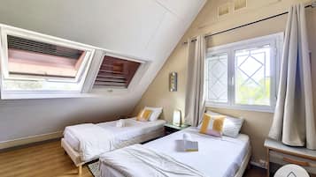 3 多间卧室、熨斗/熨衣板、免费 WiFi、床单