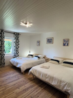 3 bedrooms, iron/ironing board, WiFi, bed sheets - Gîte Champfleury (Chindrieux)