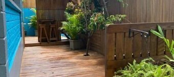 Filled with Color 2 bedrooms residential home.