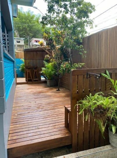 Filled with Color 2 bedrooms residential home.