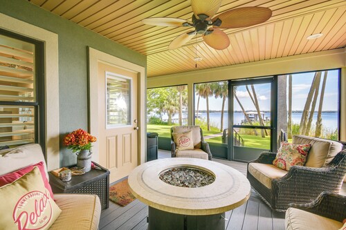 East Palatka Home on St Johns River w/ Boat Dock!