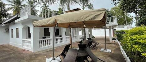 Udendørs spisemuligheder