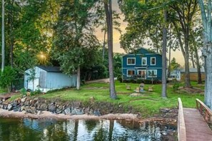 Exterior - Summer plans?! Gorgeous Lakefront Escape. Lake all day, firepit at night (Chapin)