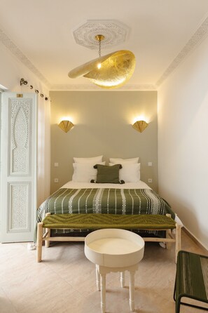 Superior Double Room | Premium bedding, down comforters, Select Comfort beds - M-17 Riad & Spa (Marrakech)