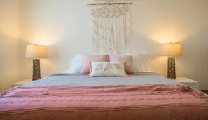 6 bedrooms, desk, iron/ironing board, travel crib - Modern Duplex with Heated Pool - Short Walk to Beach (Rincon)