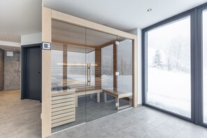 Sauna - Superior apartment for 6 p. & Infinity Pool (St. Martin am Tennengebirge)