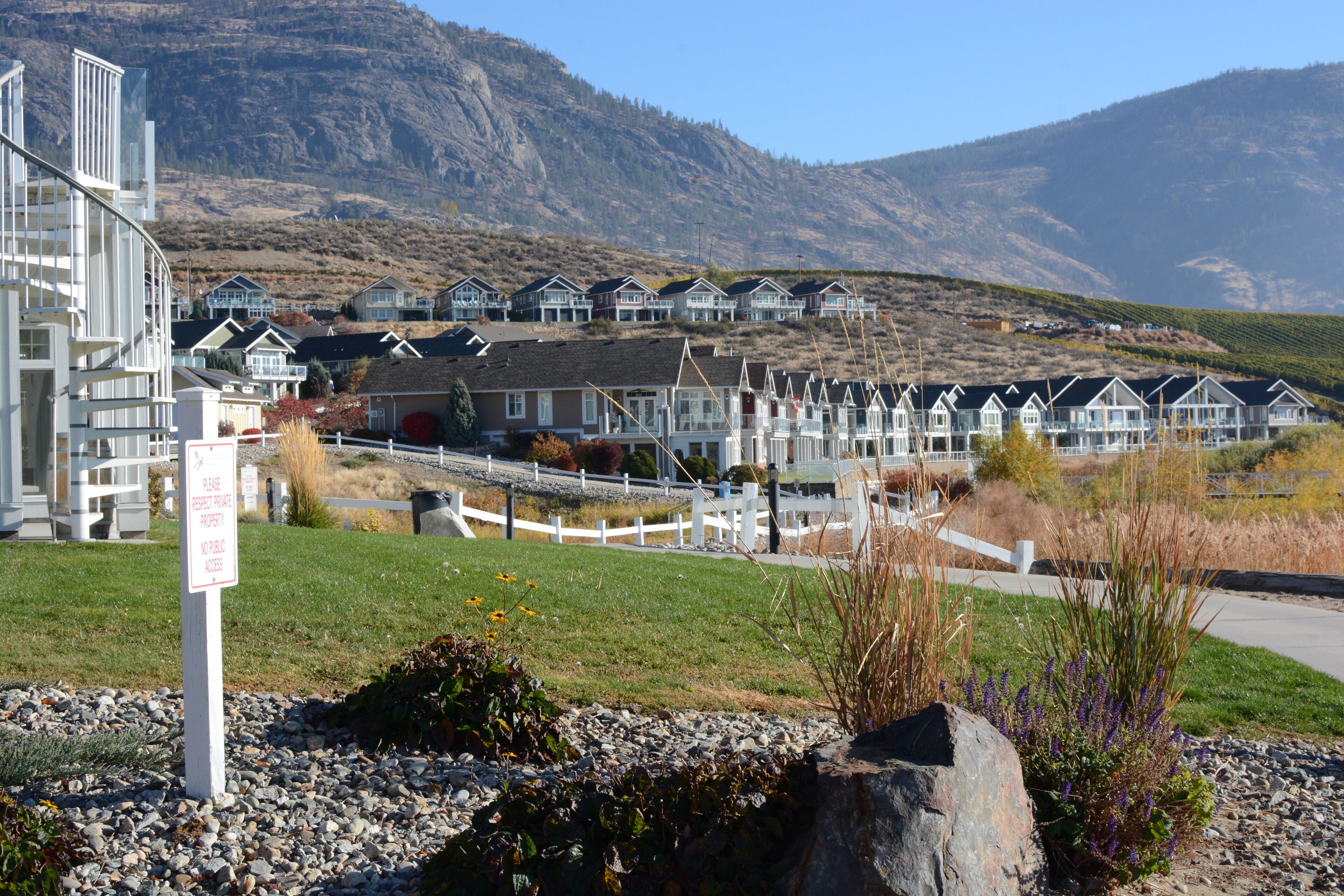 Enceinte de l’hébergement