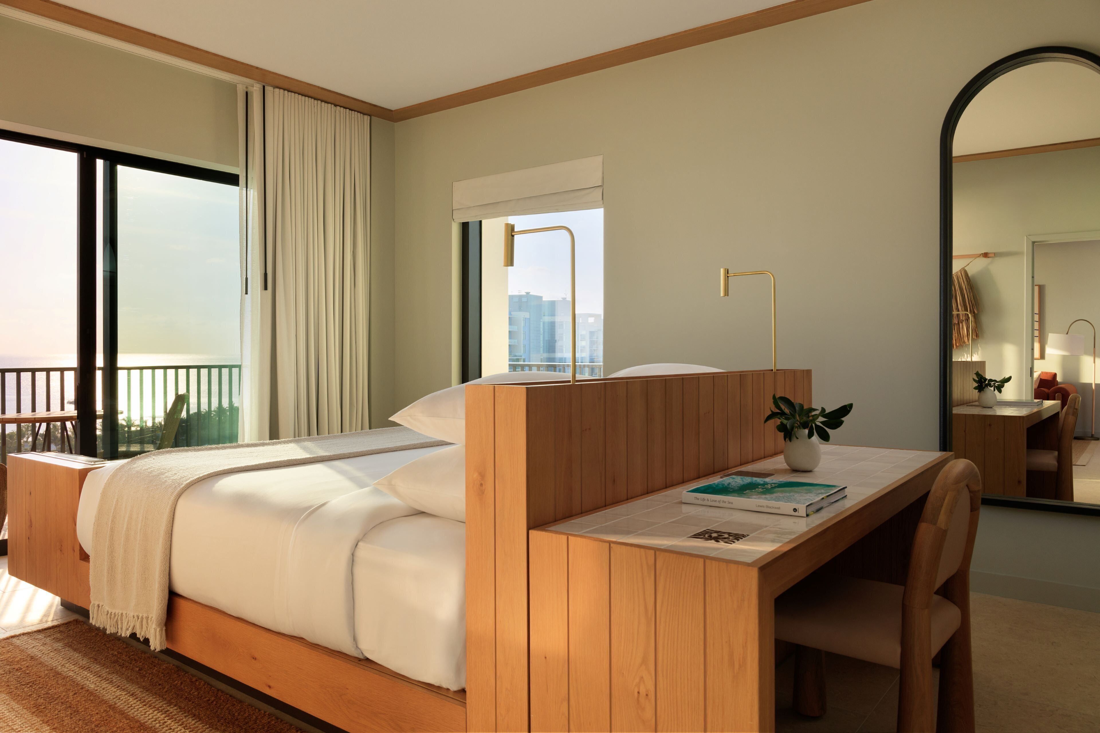 Suite, 1 Bedroom, Ocean View | Blackout drapes, iron/ironing board, free WiFi, bed sheets