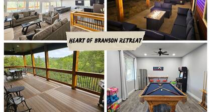 Heart of Branson Retreat / Hot Tub / Pool Table / Game Room / Fire Pit / Lvl2 EV
