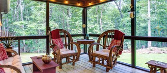 Dog-Friendly Dahlonega Home w/ Private Fire Pit!