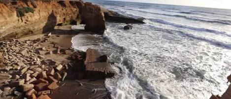 Camastros y toallas de playa