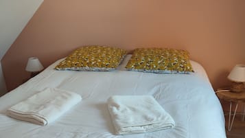 2 chambres, bureau, lit parapluie, Wi-Fi gratuit