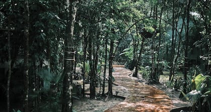 Cozy Jungle Retreat- Hot tub, Private Pool & Breakfast - 5 mins to Beach