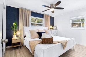 3 chambres, bureau, lit parapluie, Wi-Fi gratuit