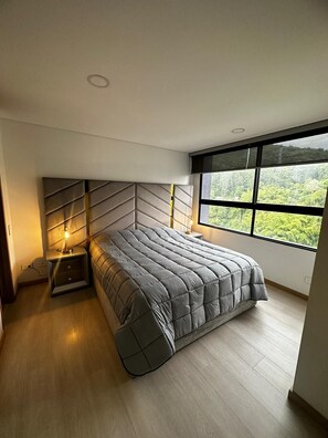 1 habitación, tabla de planchar con plancha, wifi gratis y ropa de cama 