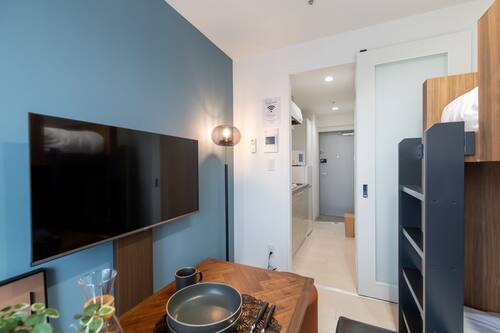 Apartamento de diseño | 1 dormitorio, escritorio, wifi gratis