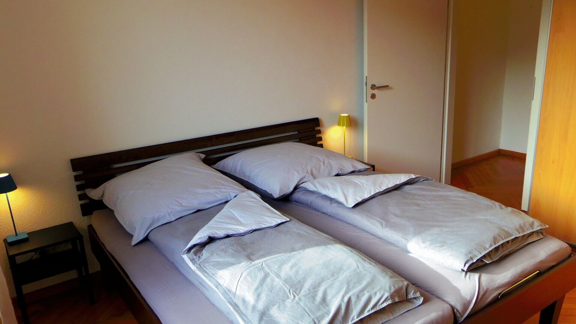 3 habitaciones, tabla de planchar con plancha y wifi gratis 