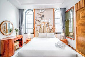 Deluxe-Doppelzimmer | Zimmersafe, Schreibtisch, laptopgeeigneter Arbeitsplatz