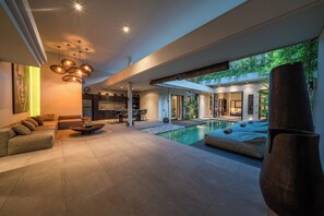 Deluxe Villa | Living area - Villa Wiraja 1 (Canggu)