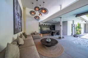 Living area - Villa Wiraja 1 (Canggu)