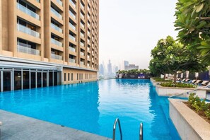 House - Fabulous Studio w Direct Burj Khalifa Views (Dubai)