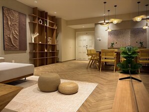 Premium Apartment | Living area | Flat-screen TV - Angkasa Impian 1 at Bukit Bintang (Kuala Lumpur)
