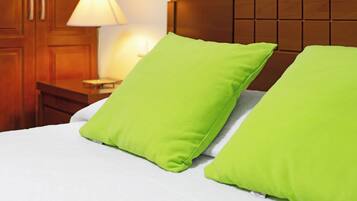 2 slaapkamers, een strijkplank/strijkijzer, gratis wifi, beddengoed