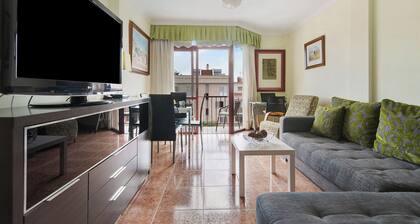 Holiday Apartment "Mar Y Sol Salinetas" with Balcony and Garage