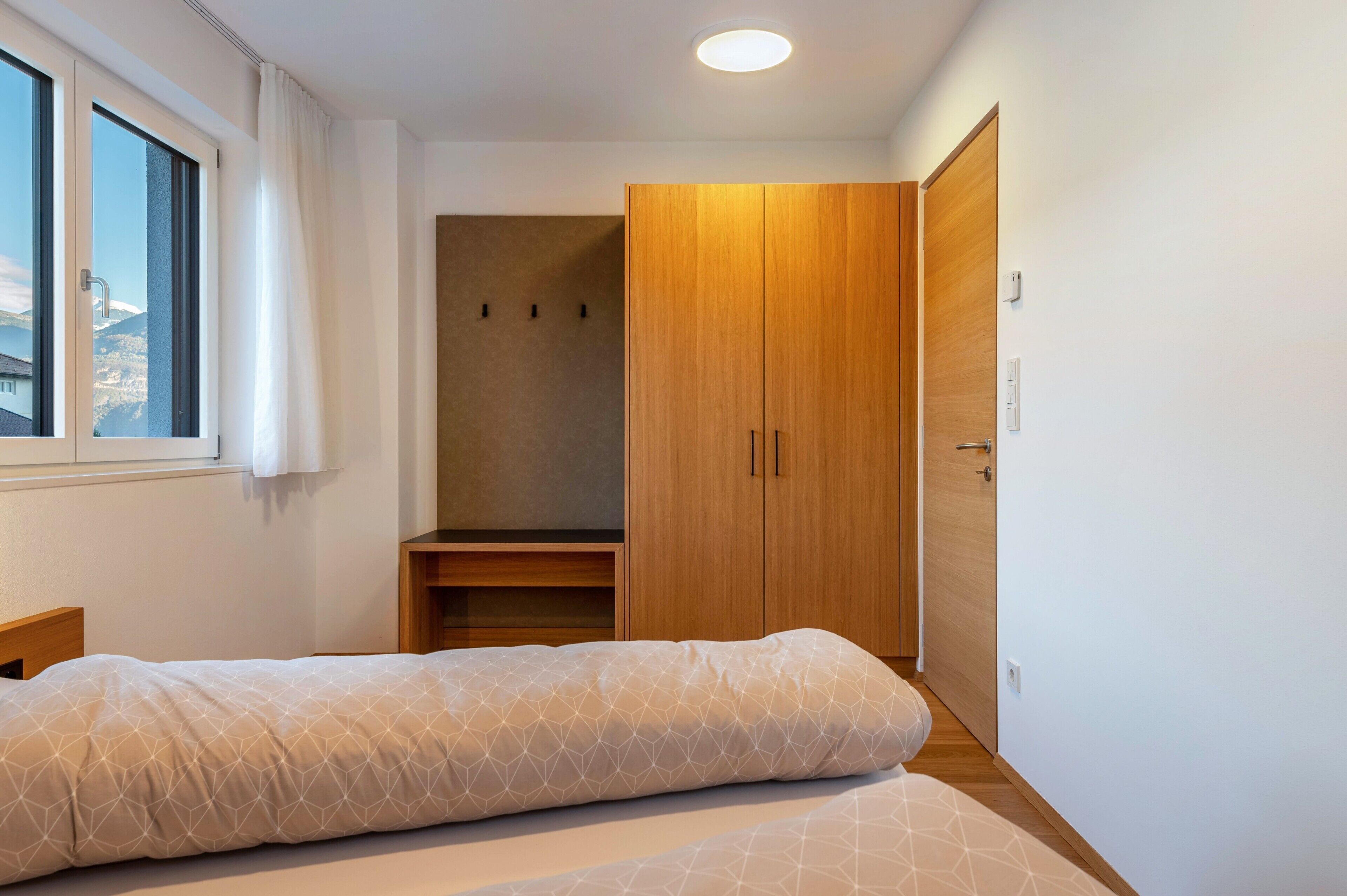 1 slaapkamer, een strijkplank/strijkijzer, gratis wifi, beddengoed