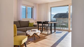 Televisor i taula de tennis de taula