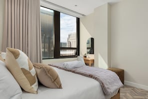 Apartamento urbano | Vista do quarto