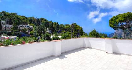 Laura Capri House. Cozy and bright house with terrace and view