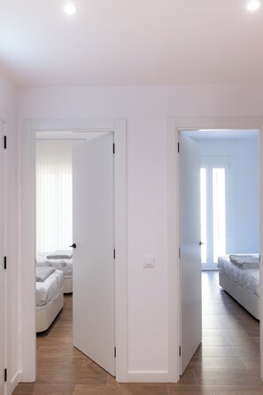 2 bedrooms, iron/ironing board, travel crib, free WiFi