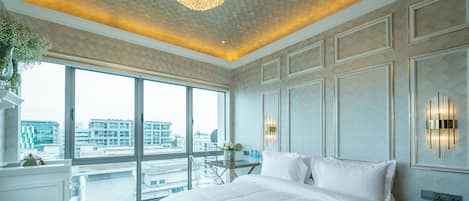 Deluxe Double Room | Egyptian cotton sheets, premium bedding, pillow-top beds, free minibar