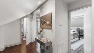 2 bedrooms, iron/ironing board, travel crib, free WiFi