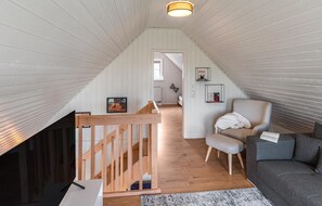Fernseher, Kamin