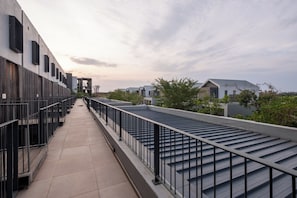 Fachada de la propiedad