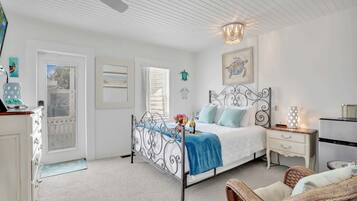 1 bedroom, iron/ironing board, travel crib, WiFi