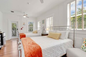 1 bedroom, iron/ironing board, travel crib, WiFi